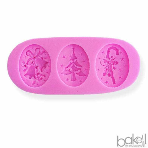 Christmas Pendant Chocolate, Fondant & Candy Silicone Mold | Bakell