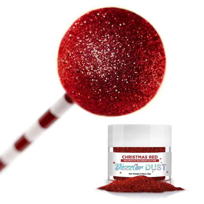 Christmas Red Dazzler Dust® 5 Gram Jar-Dazzler Dust_5G_Google Feed-bakell