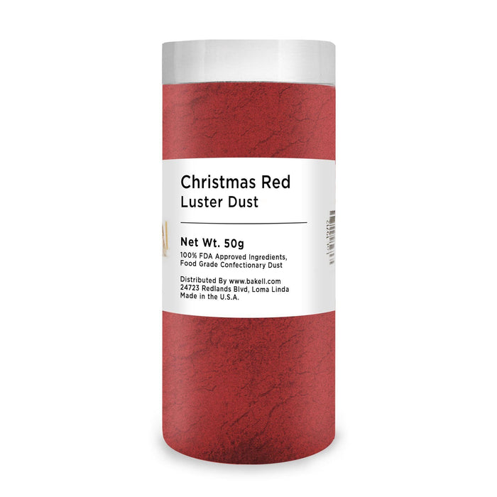 Christmas Red Luster Dust | 100% Edible & Kosher Pareve | BULK | Bakell.com