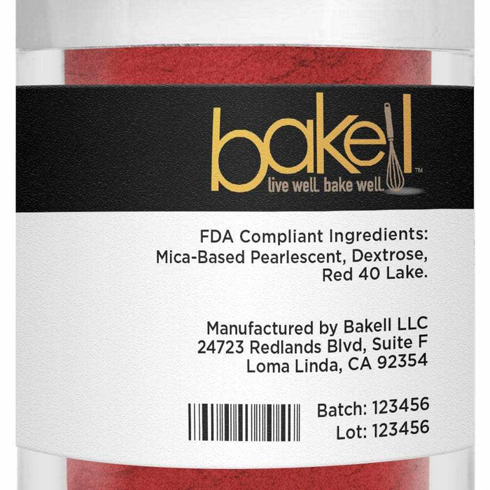 Christmas Red Luster Dust | 100% Edible & Kosher Pareve | BULK | Bakell.com