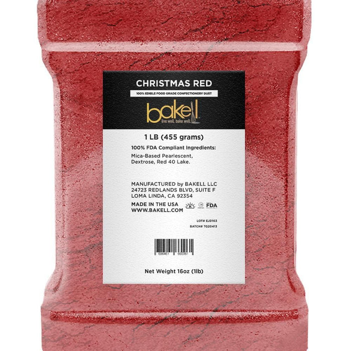 Christmas Red Luster Dust Wholesale | Bakell