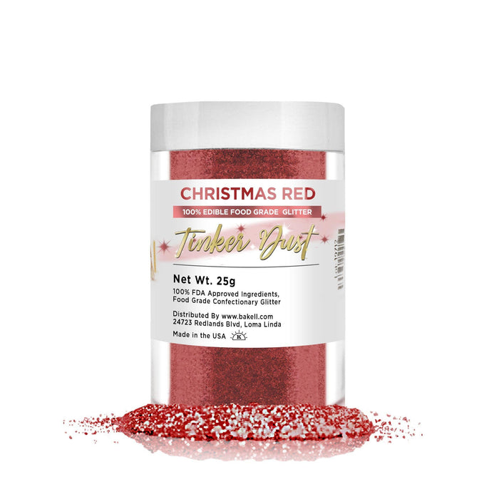 Bulk Size Christmas Red Tinker Dust | Bakell