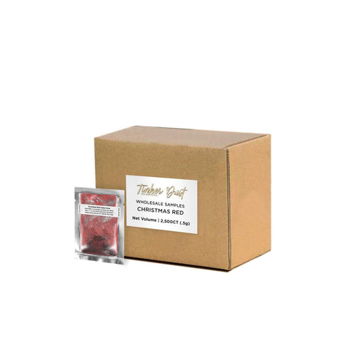 Christmas Red Tinker Dust Glitter Sample Packs Wholesale | Bakell
