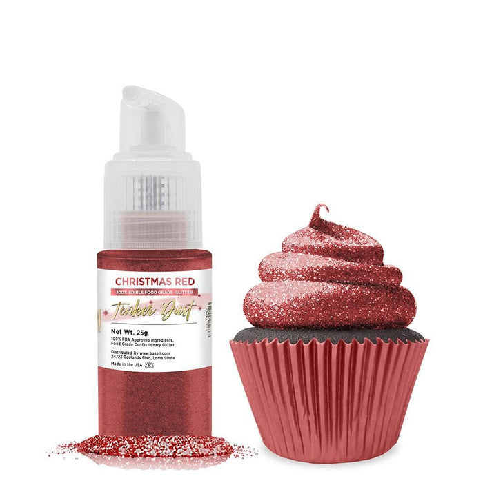 Christmas Red Tinker Dust® Glitter Spray Pump by the Case | Private Label-Private Label_Tinker Dust Pump-bakell