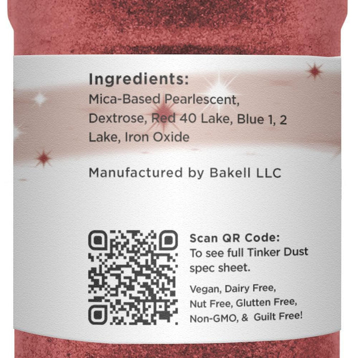 Christmas Red Tinker Dust Glitter Wholesale | Bakell
