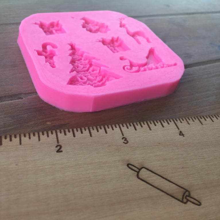 Christmas Theme Silicone Mold | Bakell