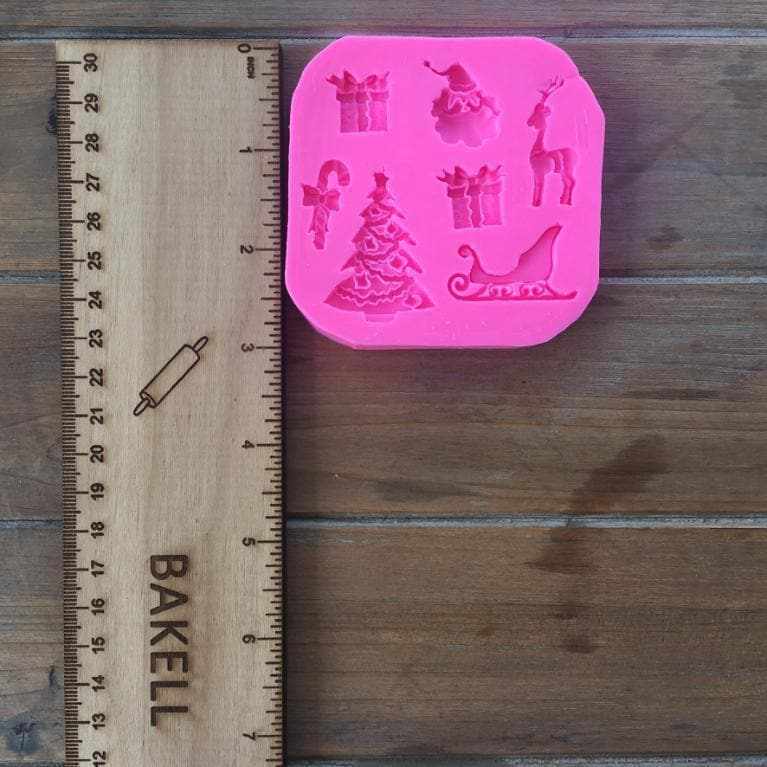 Christmas Theme Silicone Mold | Bakell