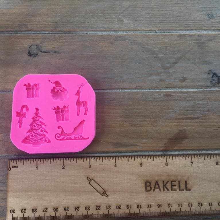 Christmas Theme Silicone Mold | Bakell