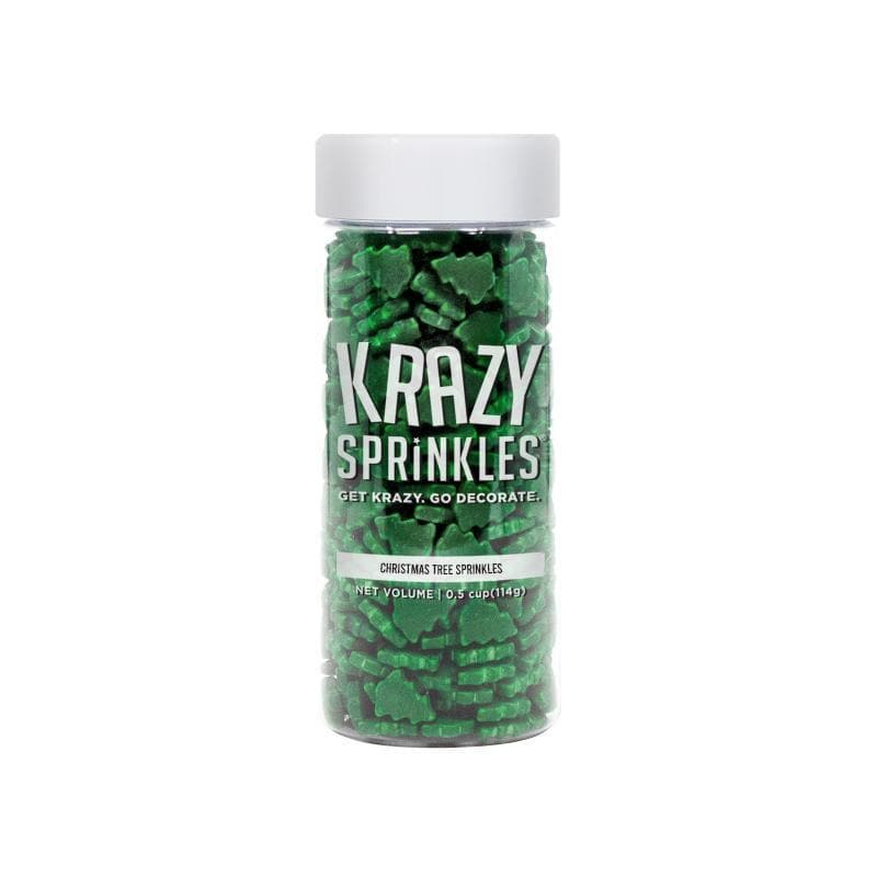Christmas Tree Shaped Sprinkles | Krazy Sprinkles Bakell