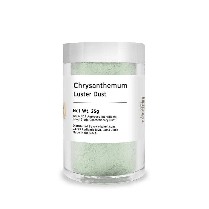 Pale Green Luster Dust | 100% Edible & Kosher Pareve | Wholesale | Bakell.com