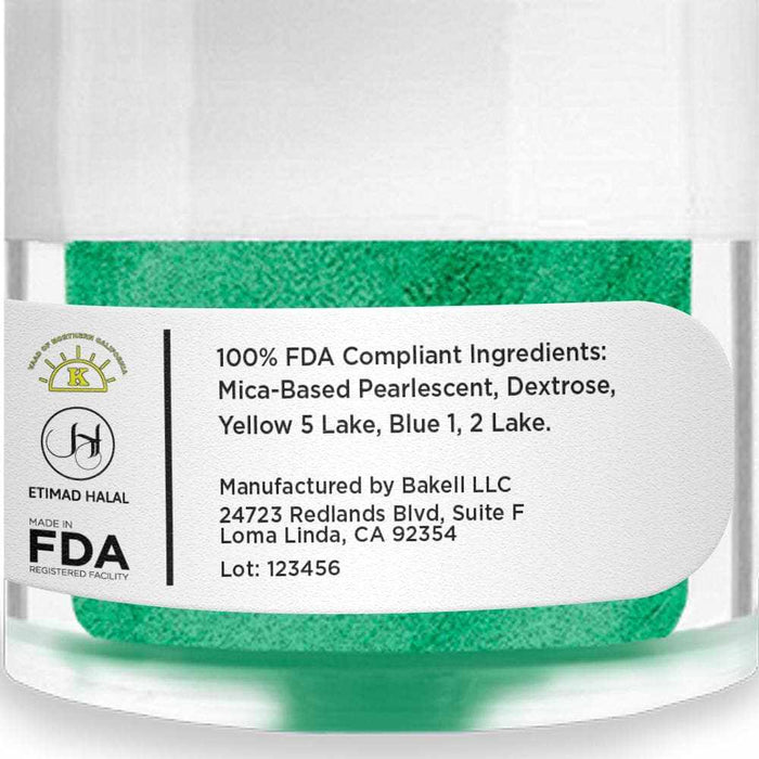 Classic Green Luster Dust Wholesale | Bakell