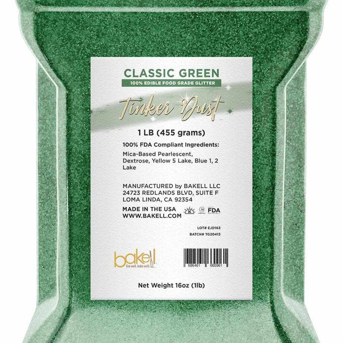 Wholesale Classic Green Tinker Dust | More Glittery | Bakell