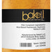 Bakell Classic Orange Luster Dust label with ingredients, manufacturer, batch, and lot numbers.