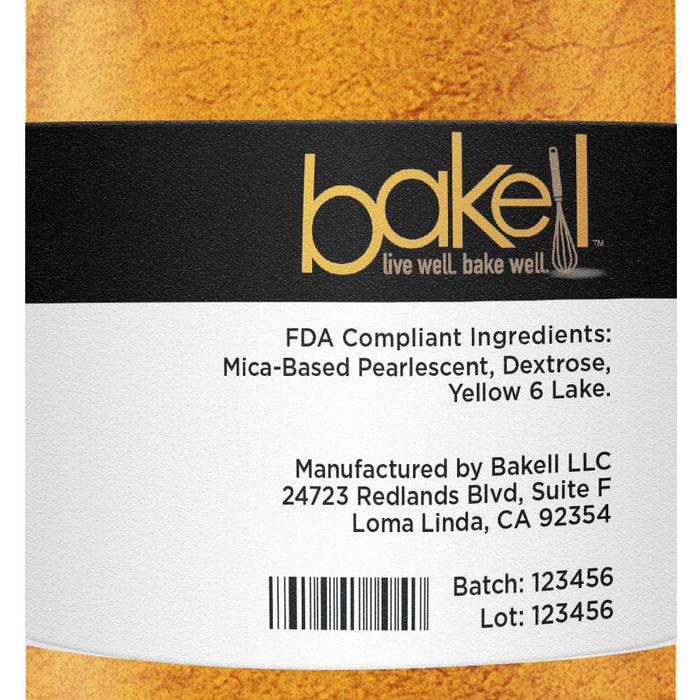 Classic Orange Luster Dust Wholesale | Bakell