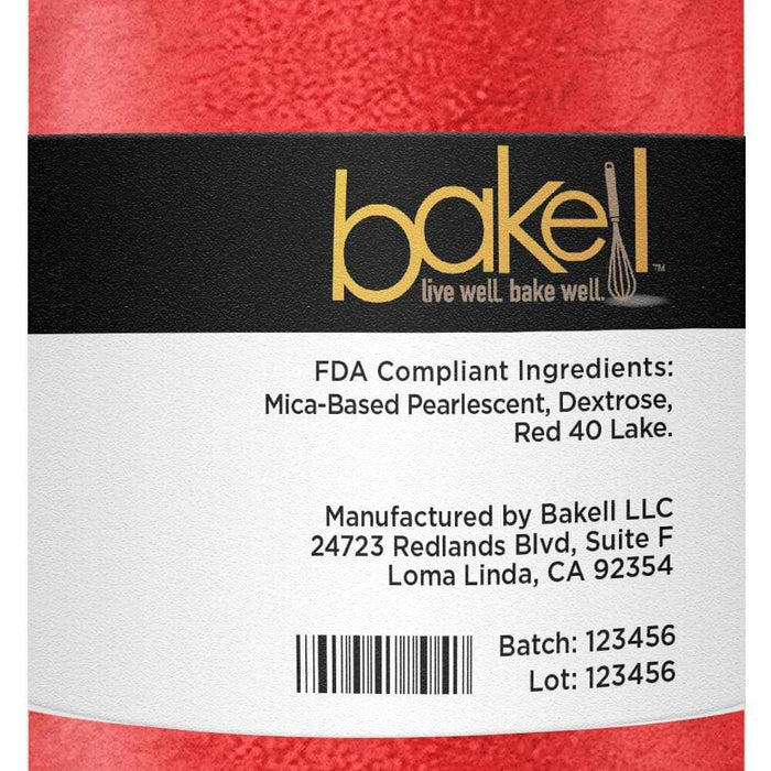 Bulk Classic Red Luster Dust | Unlimited Romance | Bakell