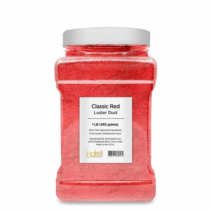 Bulk Classic Red Luster Dust | Unlimited Romance | Bakell