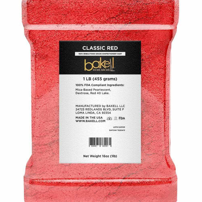 Bulk Classic Red Luster Dust | Unlimited Romance | Bakell