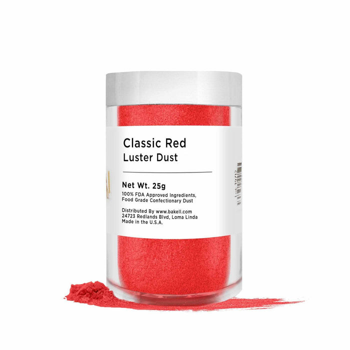 Bulk Classic Red Luster Dust | Unlimited Romance | Bakell