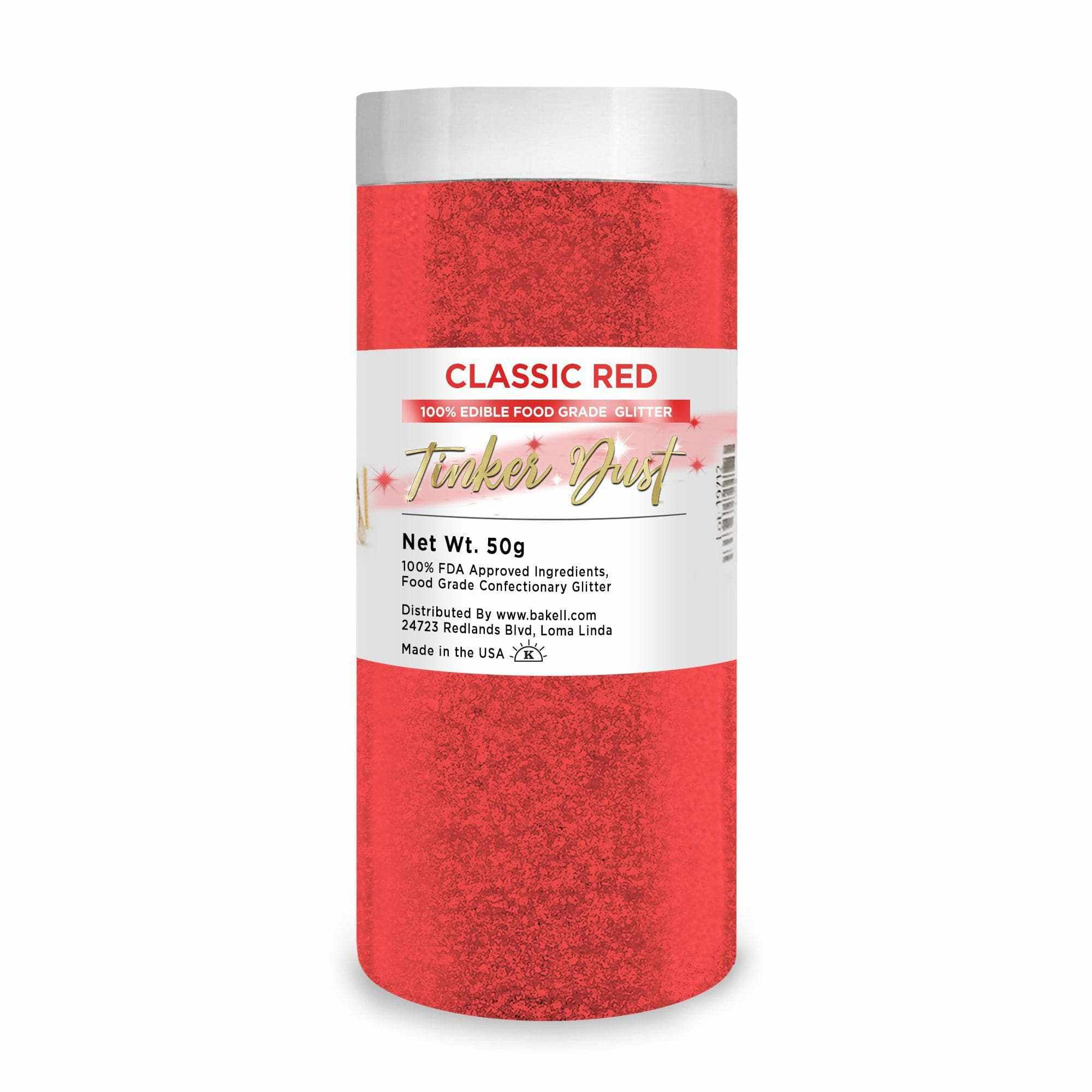 Classic Red glitter In Bulk Size  | Tinker Dust  | Bakell