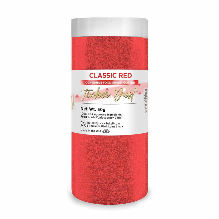 Classic Red glitter In Bulk Size  | Tinker Dust  | Bakell