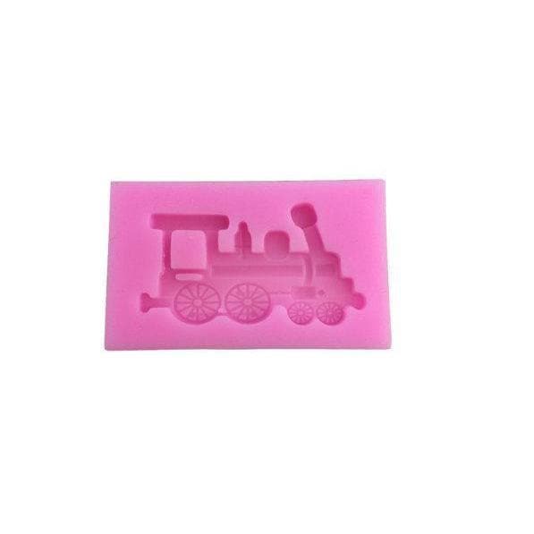 Classic Steam Toy Train Engine Silicone Mold | Bakell.com