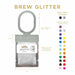Clear Shimmer Wholesale Brew Glitter Hang Tags | Bakell