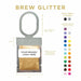Copper Private Label Brew Glitter Hang Tags Neckers | Bakell