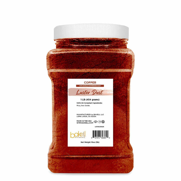 Copper Luster Dust E171 Free | Bulk Sizes for purchase at a discount!