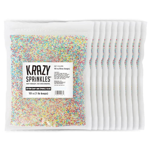 Cotton Candy Sprinkle Beads by Krazy Sprinkles®| Wholesale Sprinkles