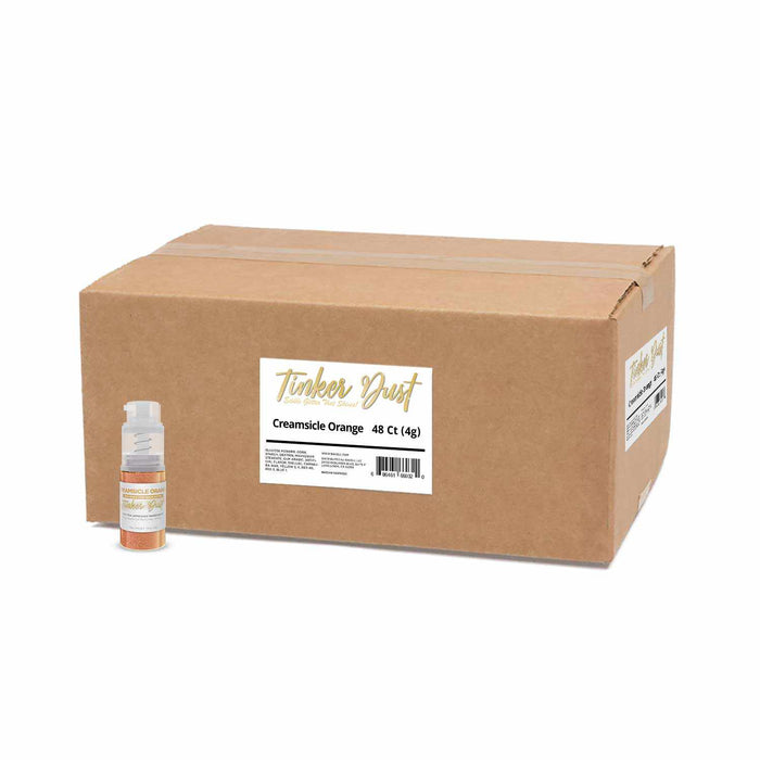Purchase Creamsicle Orange New Mini Spray Pumps by the Case | Tinker Dust