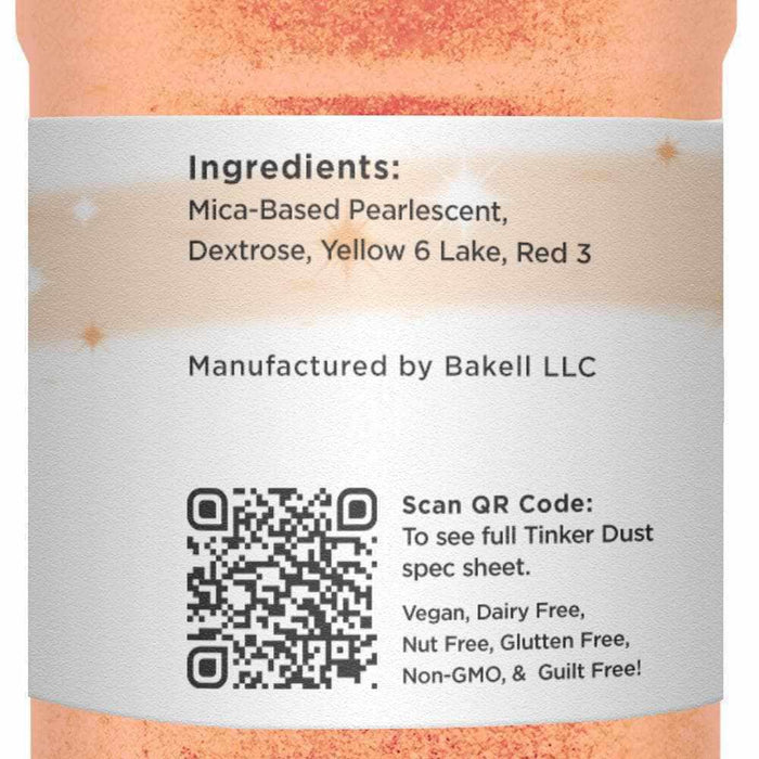 Creamsicle Orange Tinker Dust Glitter Private Label | Bakell