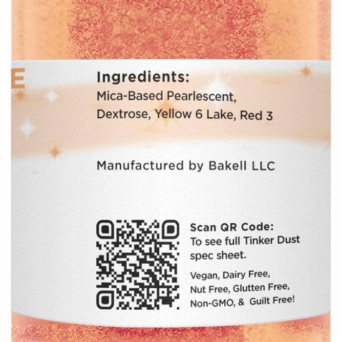 Creamsicle Orange Tinker Dust Glitter Wholesale | Bakell