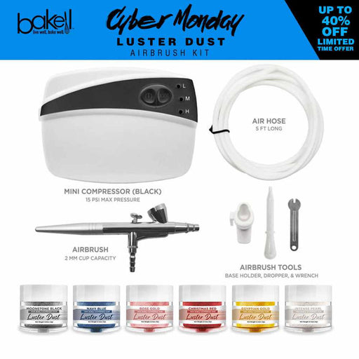 Grab our Cyber Monday Black Airbrush Gun Kit on Sale | Bakell