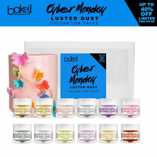 Special Luster Dust Set B this Cyber Monday | 12 Colors | Bakell