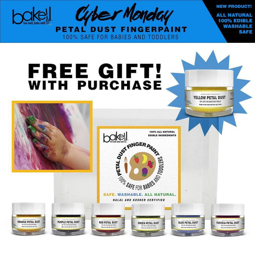 Cyber Monday Baby Finger Paint 6 PC Pack + 1 Free Gift | Bakell