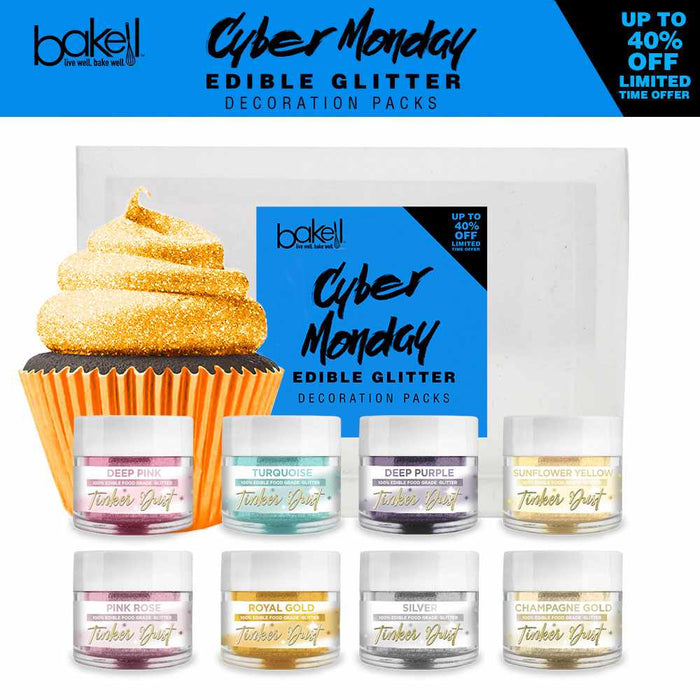 Cyber Monday 8 PC Tinker Dust Set A | Gold & Purple | Bakell