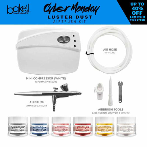 On Sale Cyber Monday  White Airbrush Gun Kit | Best Deals | Bakell