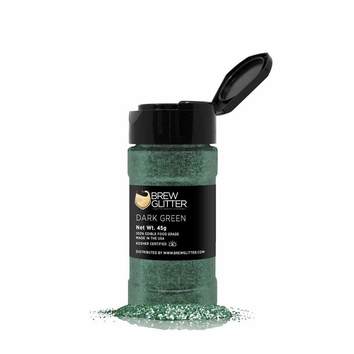 Dark Green Brew Glitter® | #1 Brand for beer, cocktail & wine glitter!