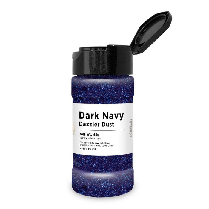 Dark Navy Dazzler Dust Bulk Sizes | #1 Site for Bulk Glitter