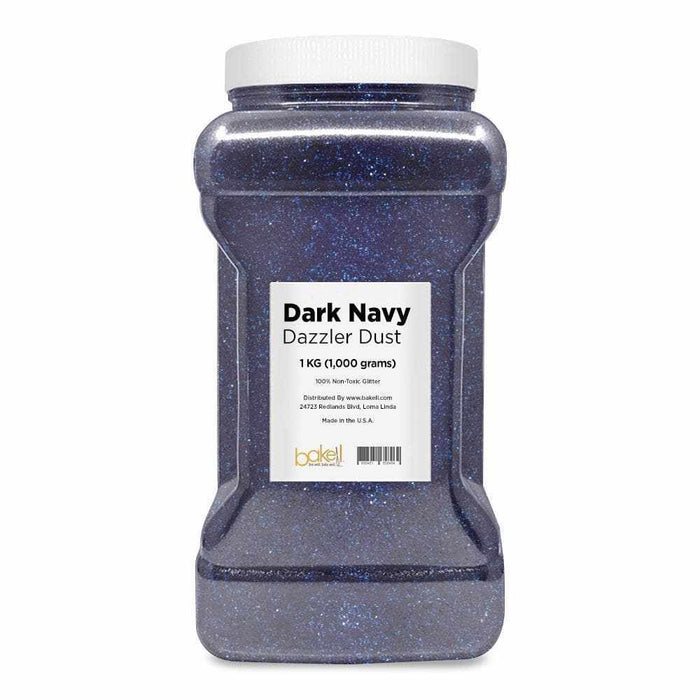 Dark Navy Dazzler Dust Bulk Sizes | #1 Site for Bulk Glitter