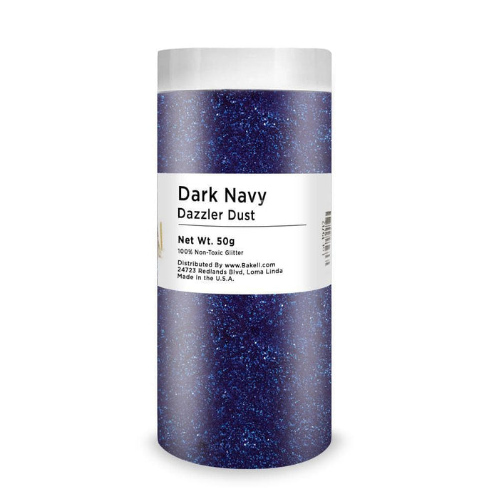 Dark Navy Dazzler Dust Bulk Sizes | #1 Site for Bulk Glitter