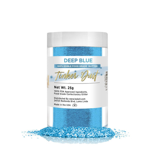 Deep Blue Tinker Dust, Bulk | #1 Site for Edible Glitters & Dusts