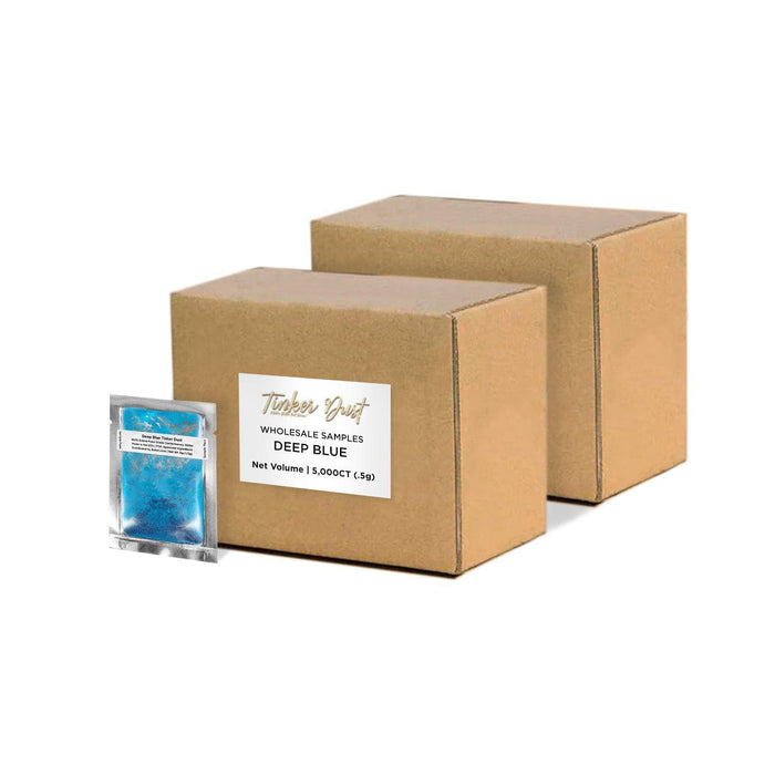 Deep Blue Tinker Dust Glitter Sample Packs Wholesale | Bakell