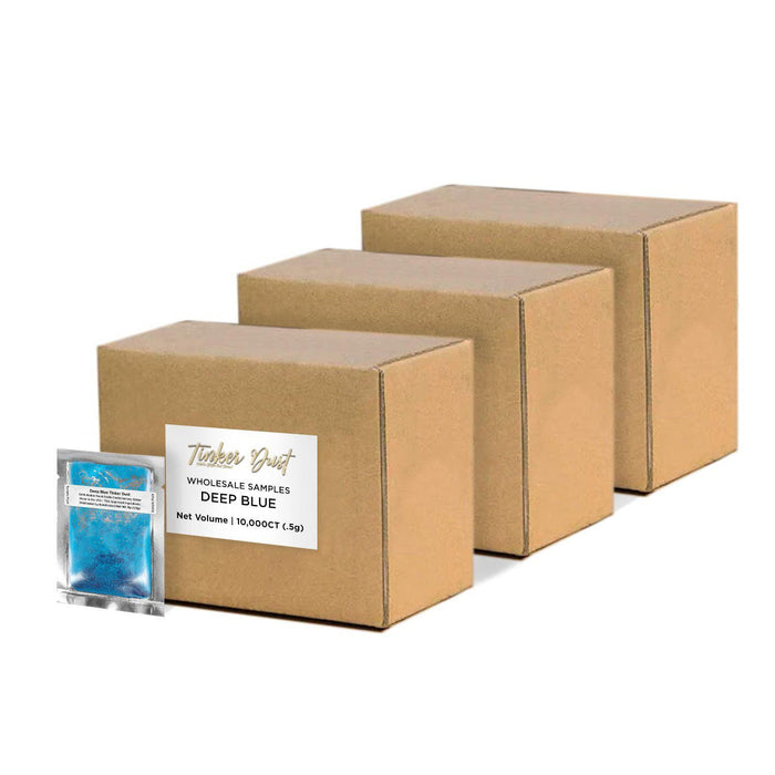 Deep Blue Tinker Dust Glitter Sample Packs Wholesale | Bakell