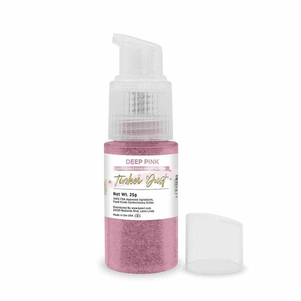 Soft Pink Tinker Dust Edible Glitter, 5g Jar Bakell® Food Grade Gourmet  Dessert, Food & Drink Garnish Pearlized Shimmer Sparkle Sprinkle 