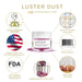 Deep Pink  Luster Dust | Wholesale | Bakell