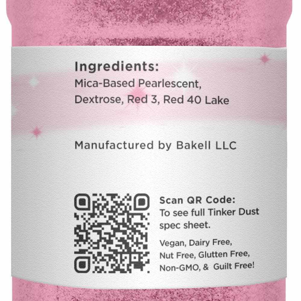 Deep Pink Tinker Dust glitter 45g Shaker  | Bakell