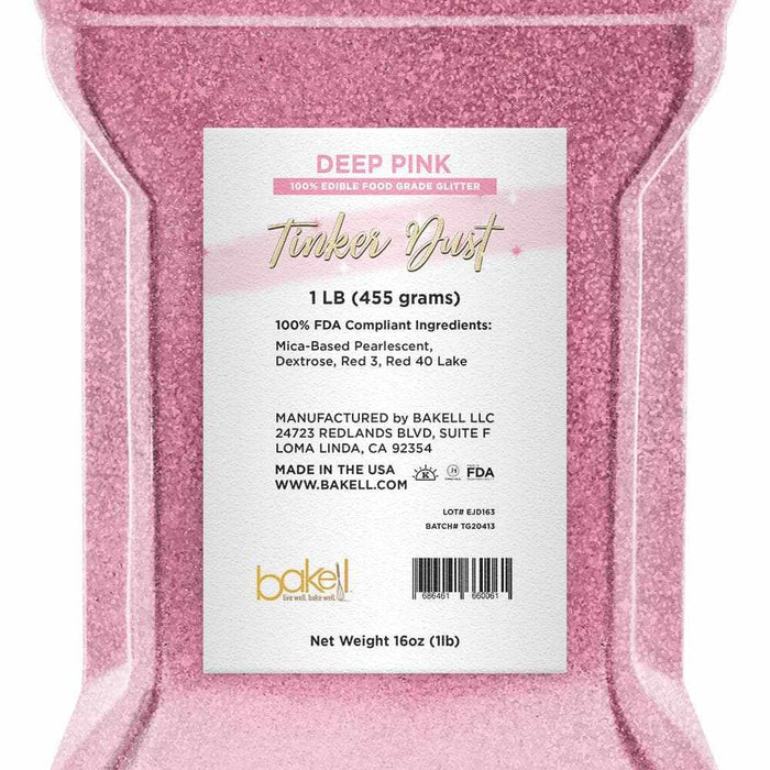 Tinker Dust Edible Glitter Refill Jar- Soft Pink – Oasis Supply Company