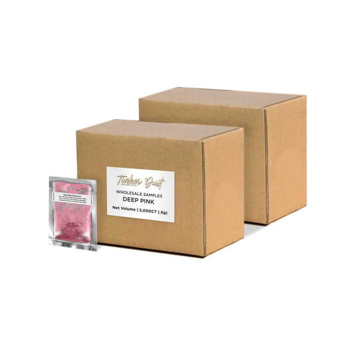 Deep Pink Tinker Dust Glitter Sample Packs Wholesale | Bakell