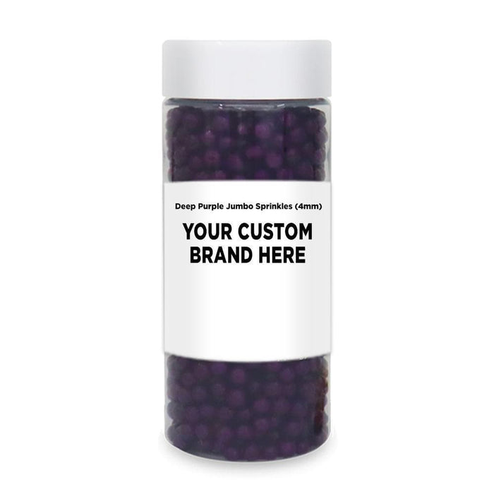 Deep Purple 4mm Sprinkle Beads | Private Label (48 units per/case) | Bakell